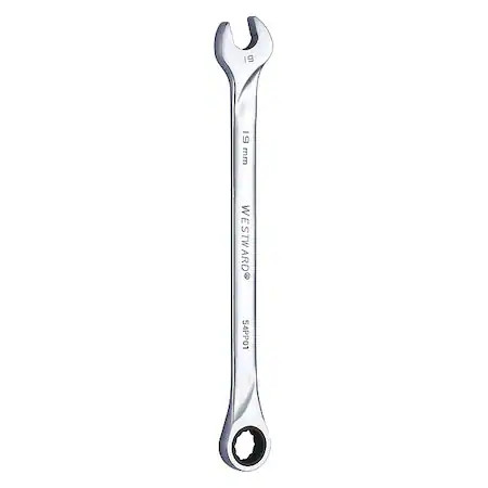 Westward 54Pp01 Wrench, Combination/Extra Long, Metrc, 19M