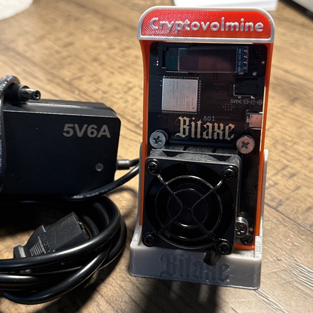 Bitaxe Crypto Miner Crypto Mining Rig with Power Supply for Crypto Mining Rig