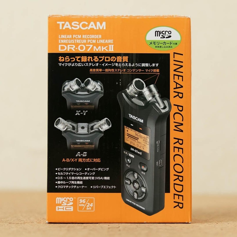 TASCAM DR-07 MKII Linear PCM Recorder