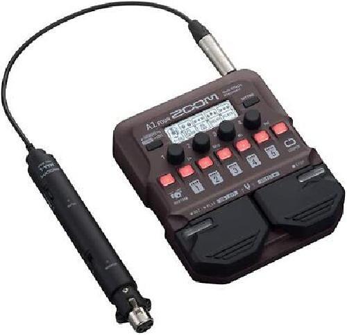 ZOOM A1 FOUR Multi-Effects Pedals Processor for Acoustic Instruments from Japan