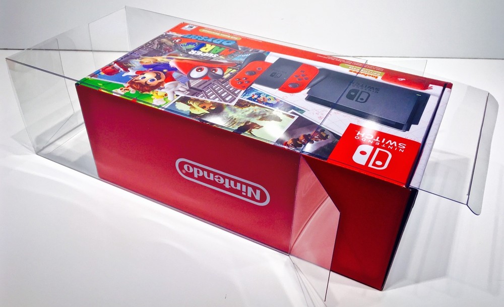 1 Console Box Protector Nintendo SWITCH MARIO ODYSSEY / SPLATOON System Boxes