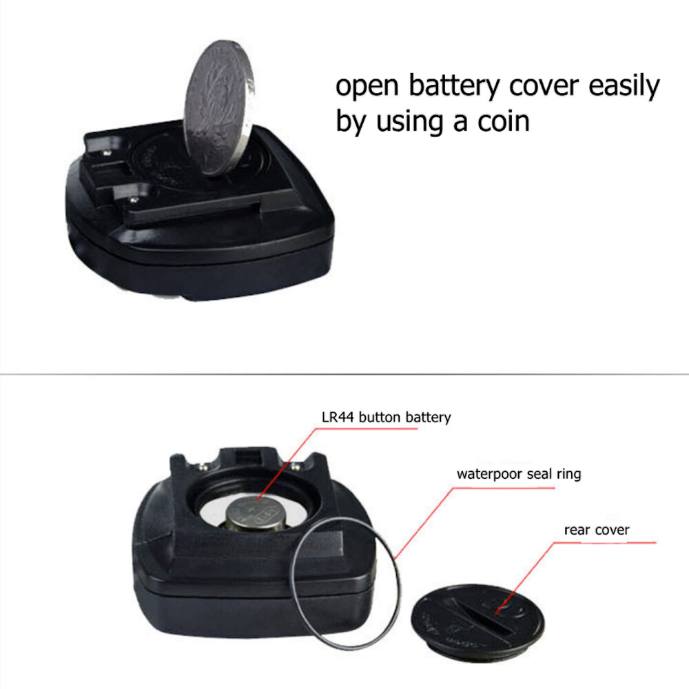 3PCS Bike Cycling Computer LCD Odometer Speedometer Stopwatch Speed meter