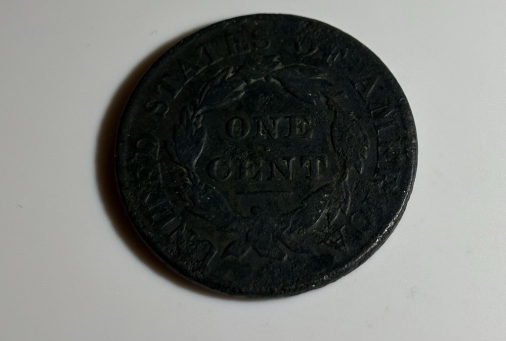 1827 Matron Head Large Cent G-VG
