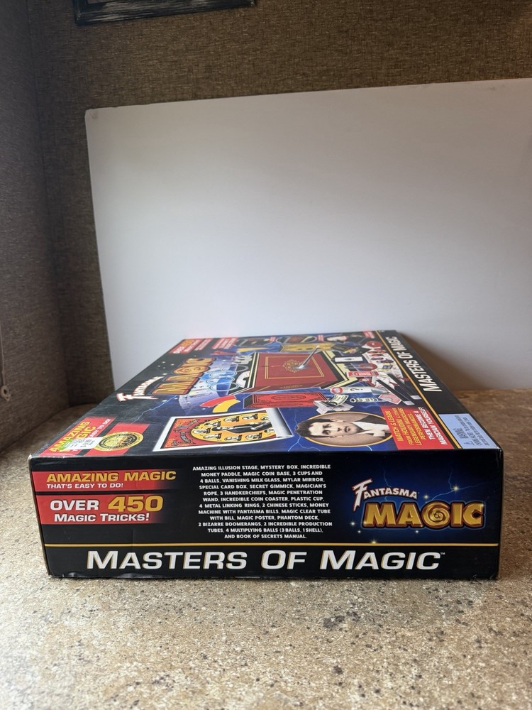 Fantasma Magic Masters Of Magic Set 450 Tricks Includes Magic Stage & Accessorie
