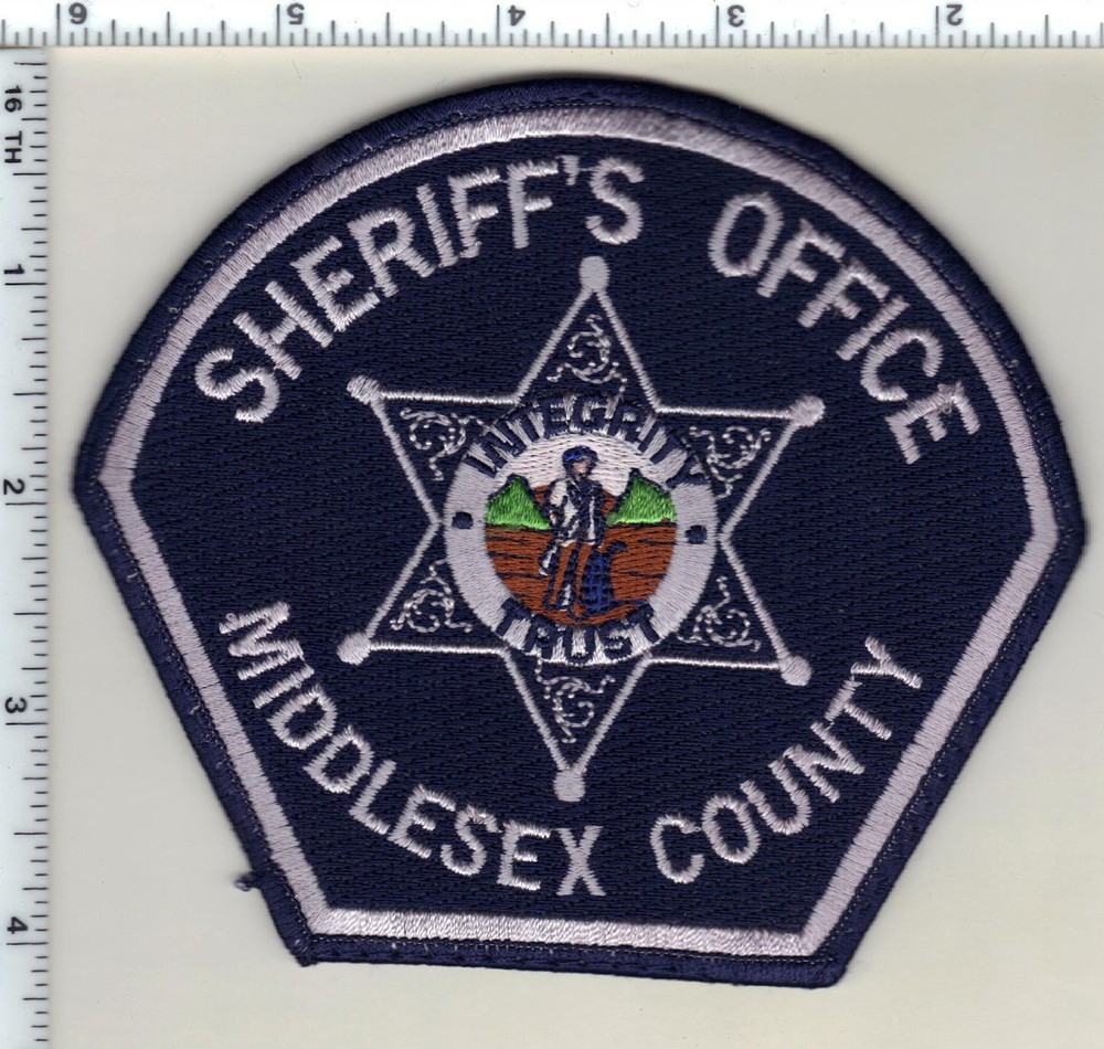 Middlesex County Sheriff's Office (Massachusetts) Shoulder Patch  new from 1998