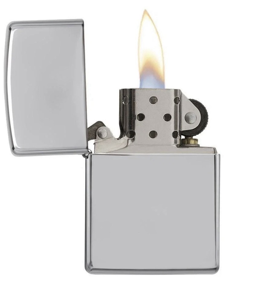 ZIPPO Double Torch Insert Combo Pack With Highly Polished Street Chrome Lighter