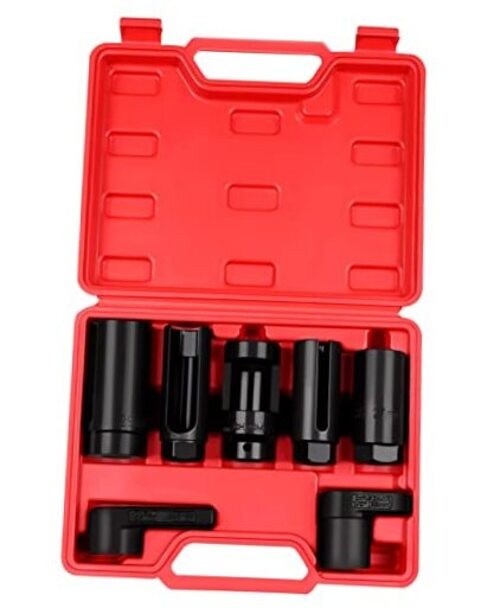7pcs Sensor Socket Oil Pressure Sending Unit Master Sensor Socket Tool Kit