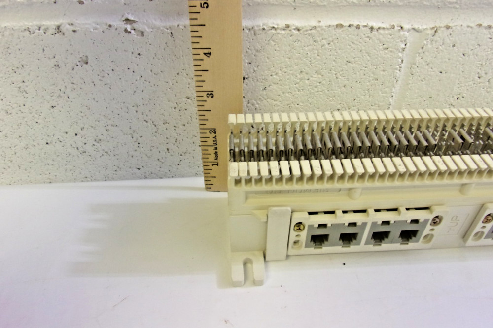 Siemon S66M1-50 66 Block, 50 Pair Multi-Pair Telephone Data Telecommunication