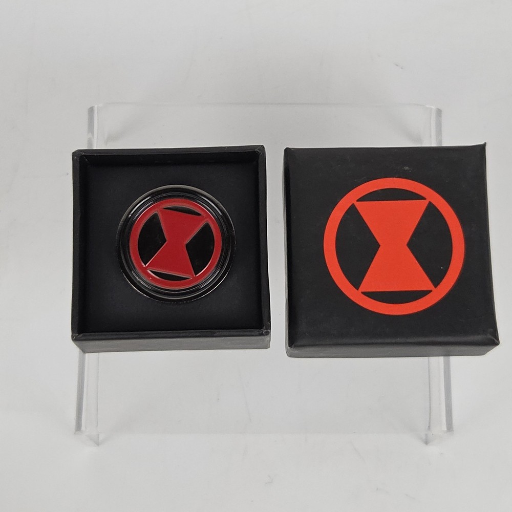 Loot Crate Exclusive Black Widow Pin