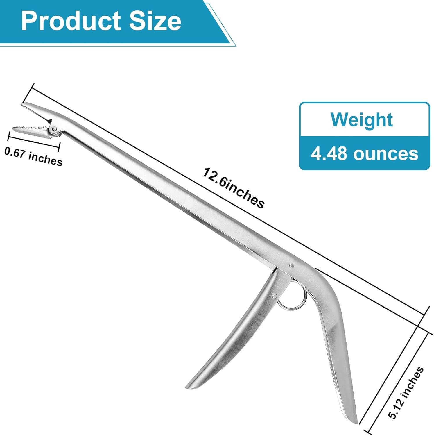 Fish Hook Remover, Premium Stainless Steel Fish Hook Remover Tool - Essential Fi