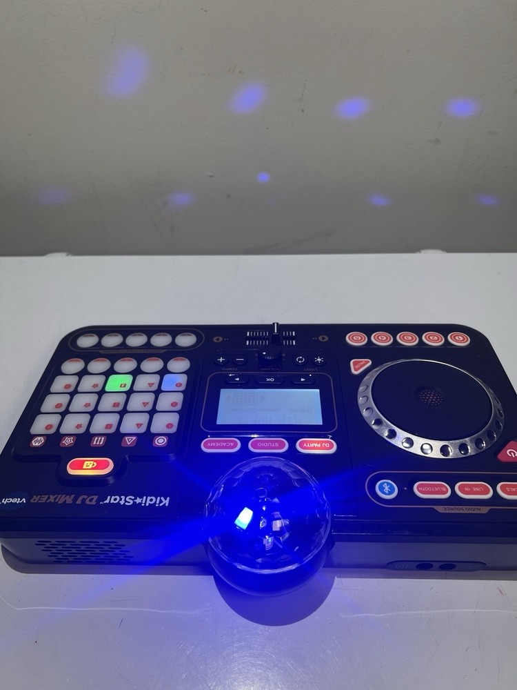 VTech Kidi Star DJ Mixer Connectivity Technology Audio Cable, Bluetooth wireless