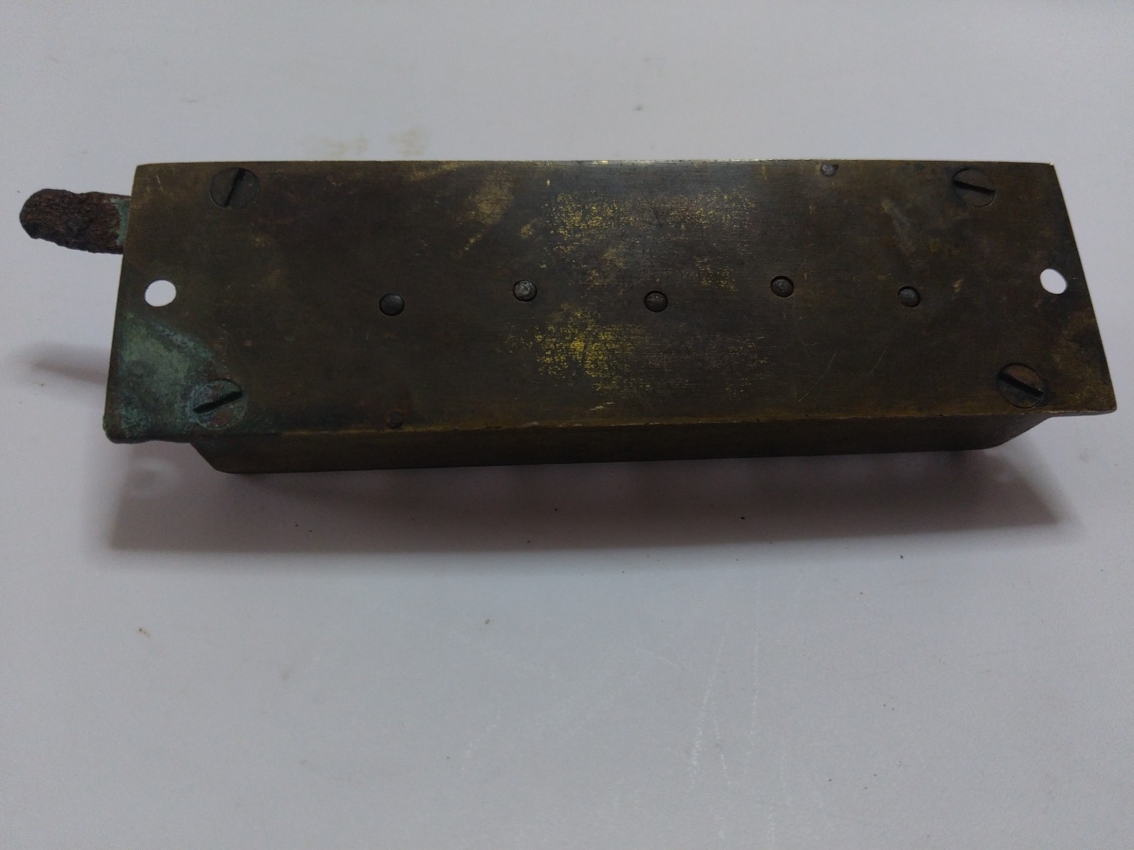 Vintage Brass Elm City Counter Veeder-Root Bristol, Conn. 5 digit - Works