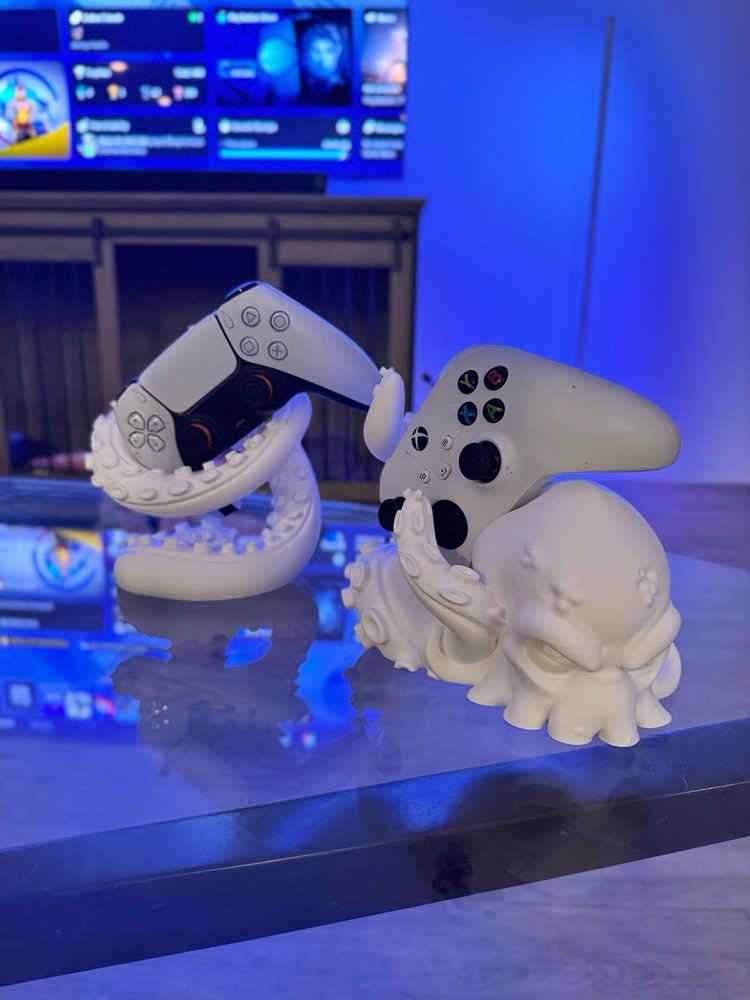 Xbox Controller Stand Tentacle Holder X S/paintable Comes White