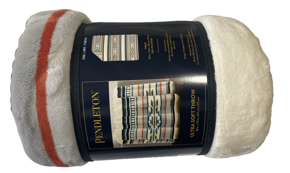 Pendleton Ultra Soft Plush Throw - 50X70 - NEW OEM