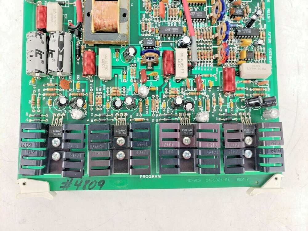 Bogen Multicom 2000 Analog Card MCACA Intercom System Used AS IS MCACB #4