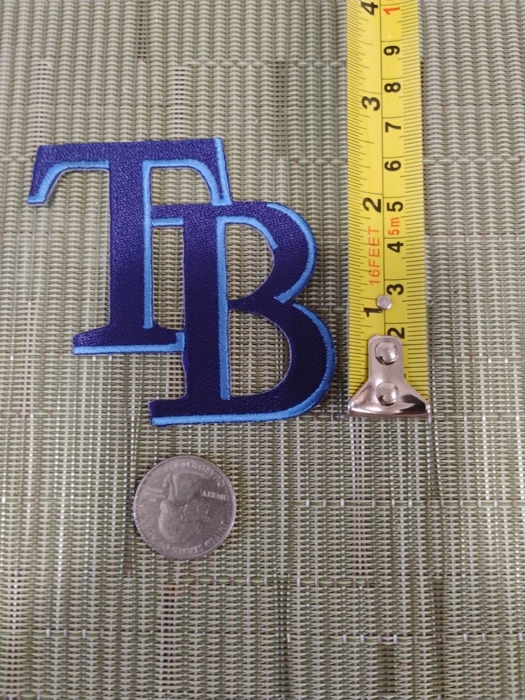 MLB Tampa Bay Devil Rays IRON ON PATCHES