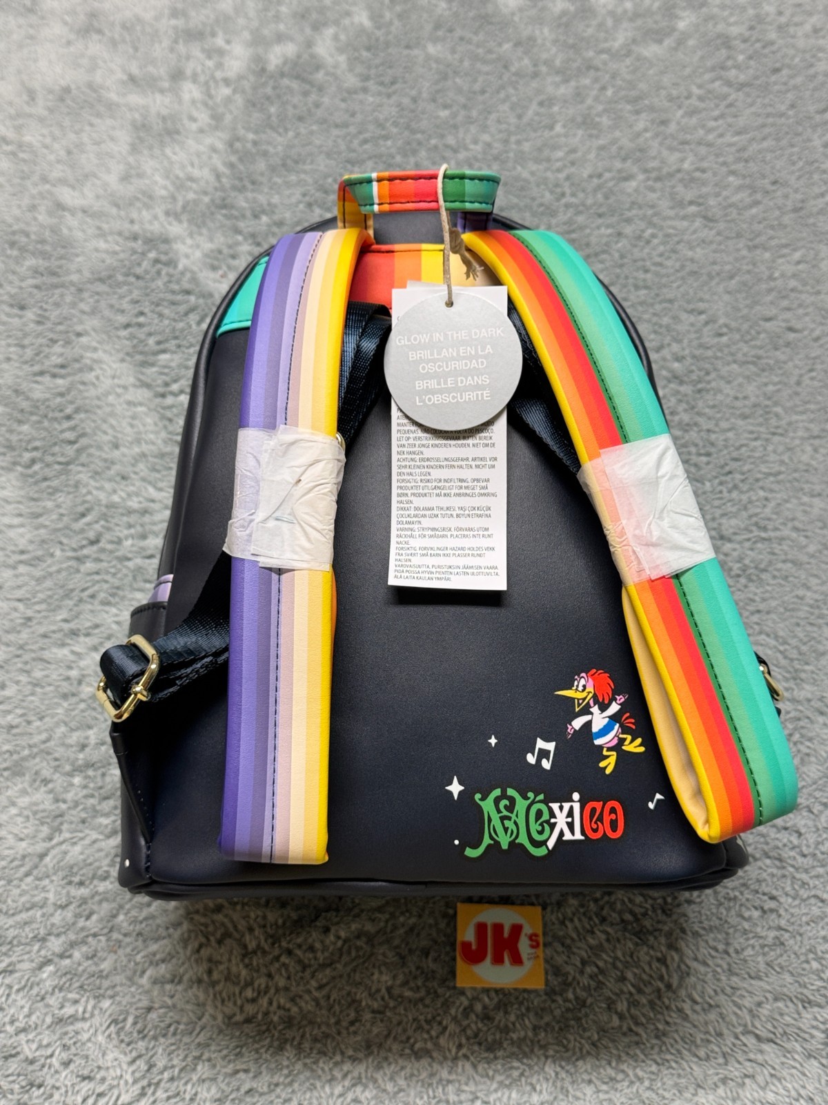 NEW Disney Parks Loungefly Mini Backpack Three Caballeros Donald Duck Mexico