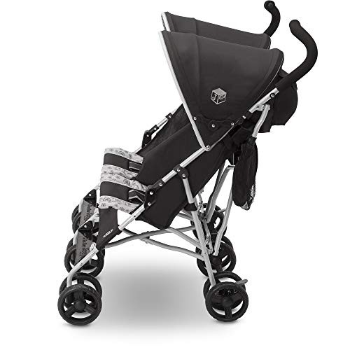 Jeep Scout Double Stroller - Charcoal Galaxy, Lightweight, Easy-Fold