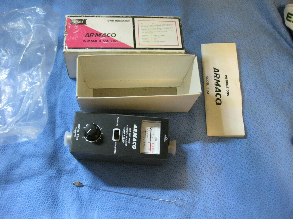 ARMACO Model E551 SWR Indicator -NOS