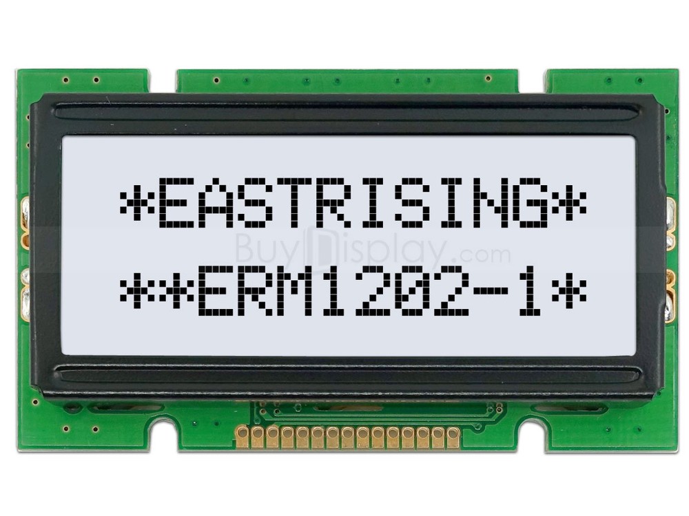 5V Wide Angle 12x2 Character LCD Module Display w/Tutorial,HD44780 Controller