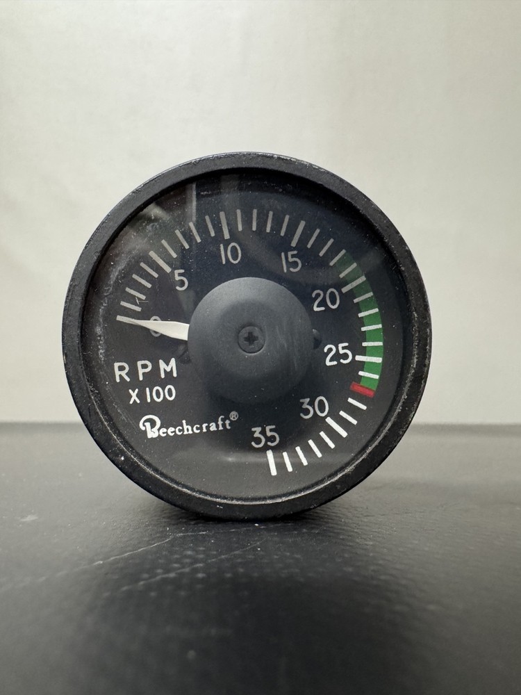 Beechcraft Tachometer PN 4013 as removed