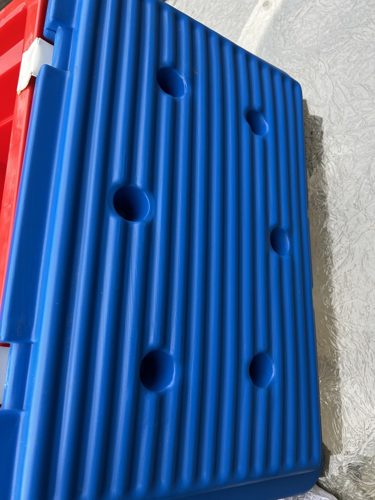 Vintage 1776-1976 Bicentennial Red Blue Cooler Patriotic USA Holiday Camping