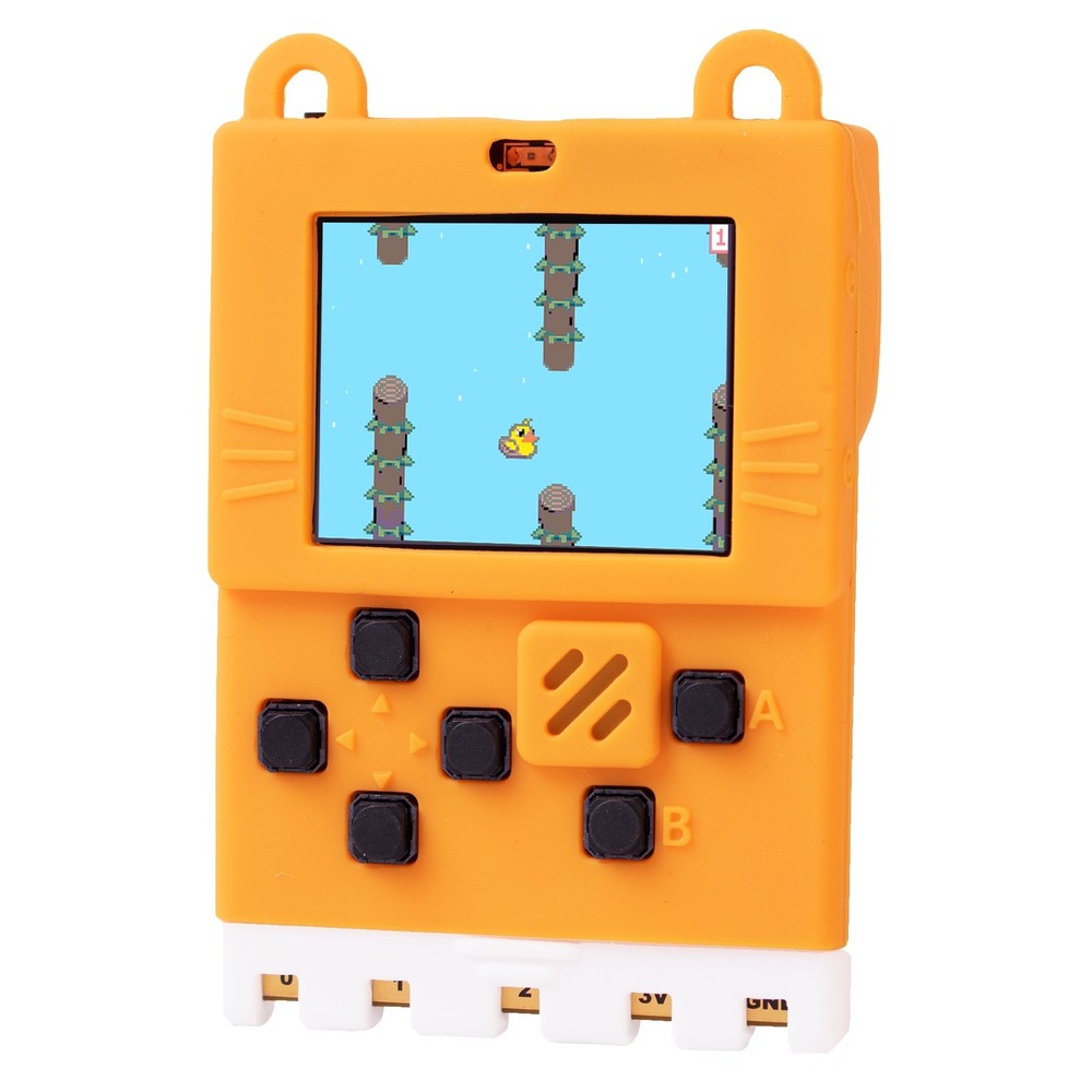 KittenBot Meowbit Card-Sized Programmable Game Console STEM Education Micro:bit