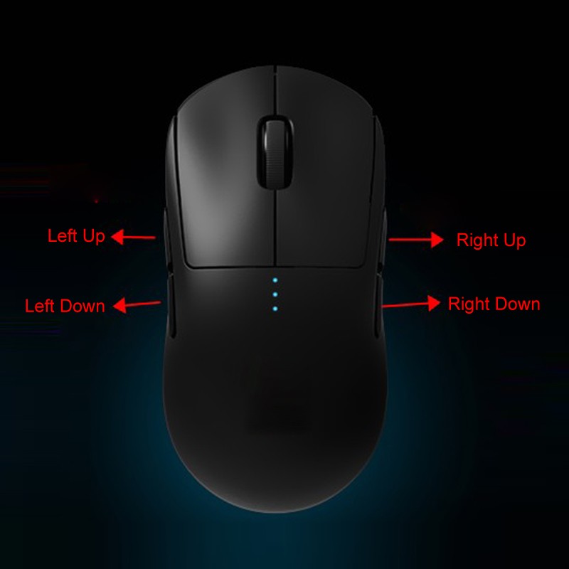 Left/Right/Up/Down Mouse Side Button Key for Logitech G Pro Wireless Mouse