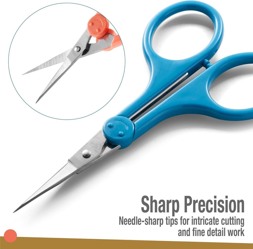 High Precision Detail Scissors Set 2-Pc Sharp, Fine Tips | Paper Cutting, Scrapb