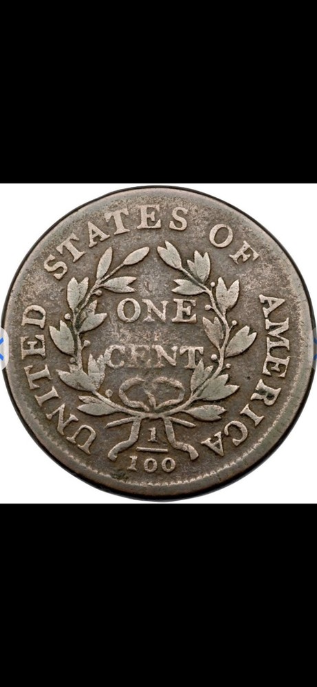 1807 Large Cent Comet Obverse var3