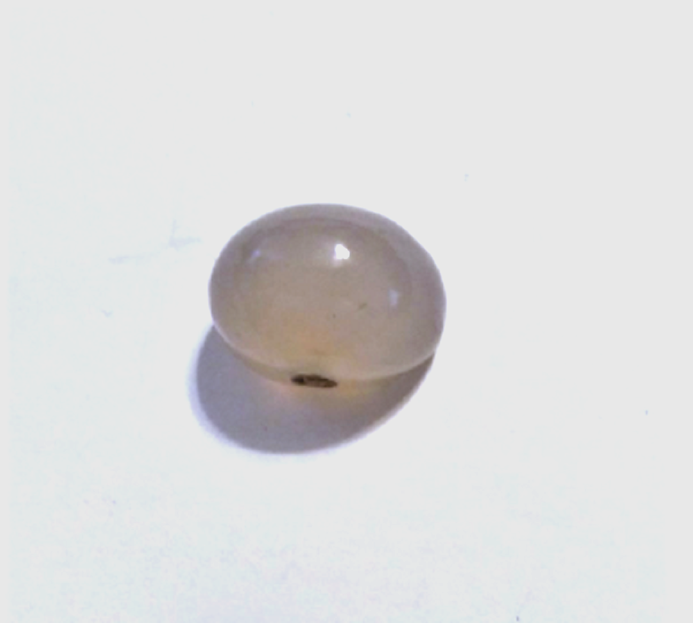 Ancient Chalcedony Agate Lion Stamp Seal w Overarched Parthian Script