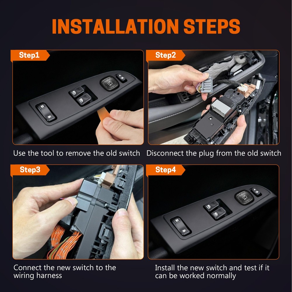 15883322 Master Power Window Switch Front Driver Side For Chevy Silverado GMC