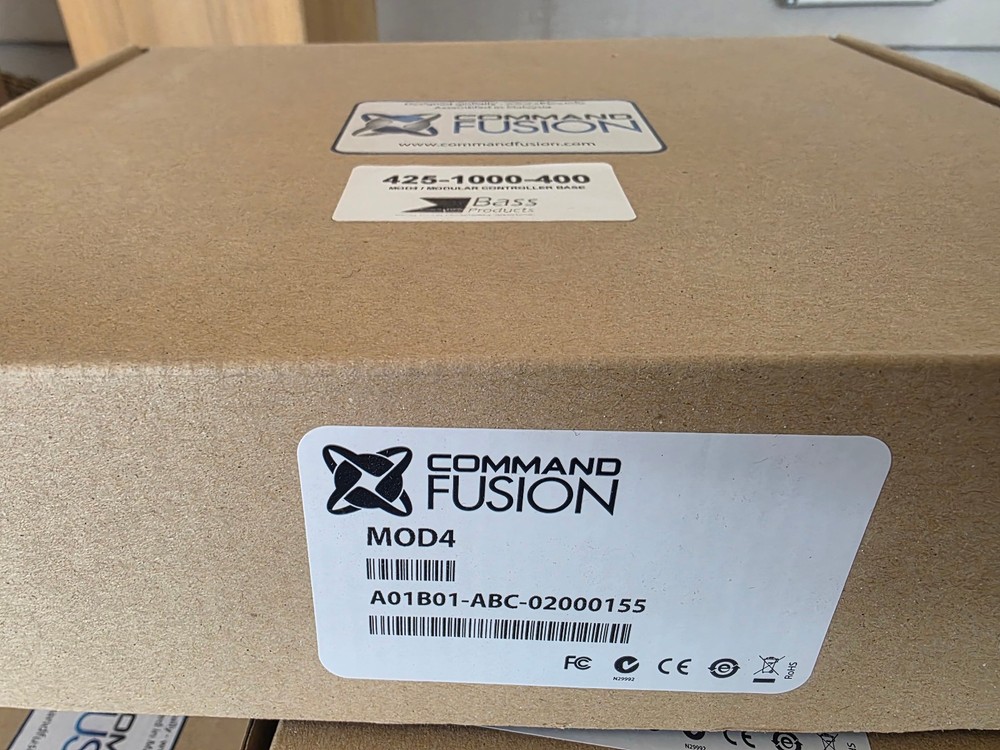 Command Fusion MOD4, Modular Controller Base, Bass 425-1000-400 (NOS)