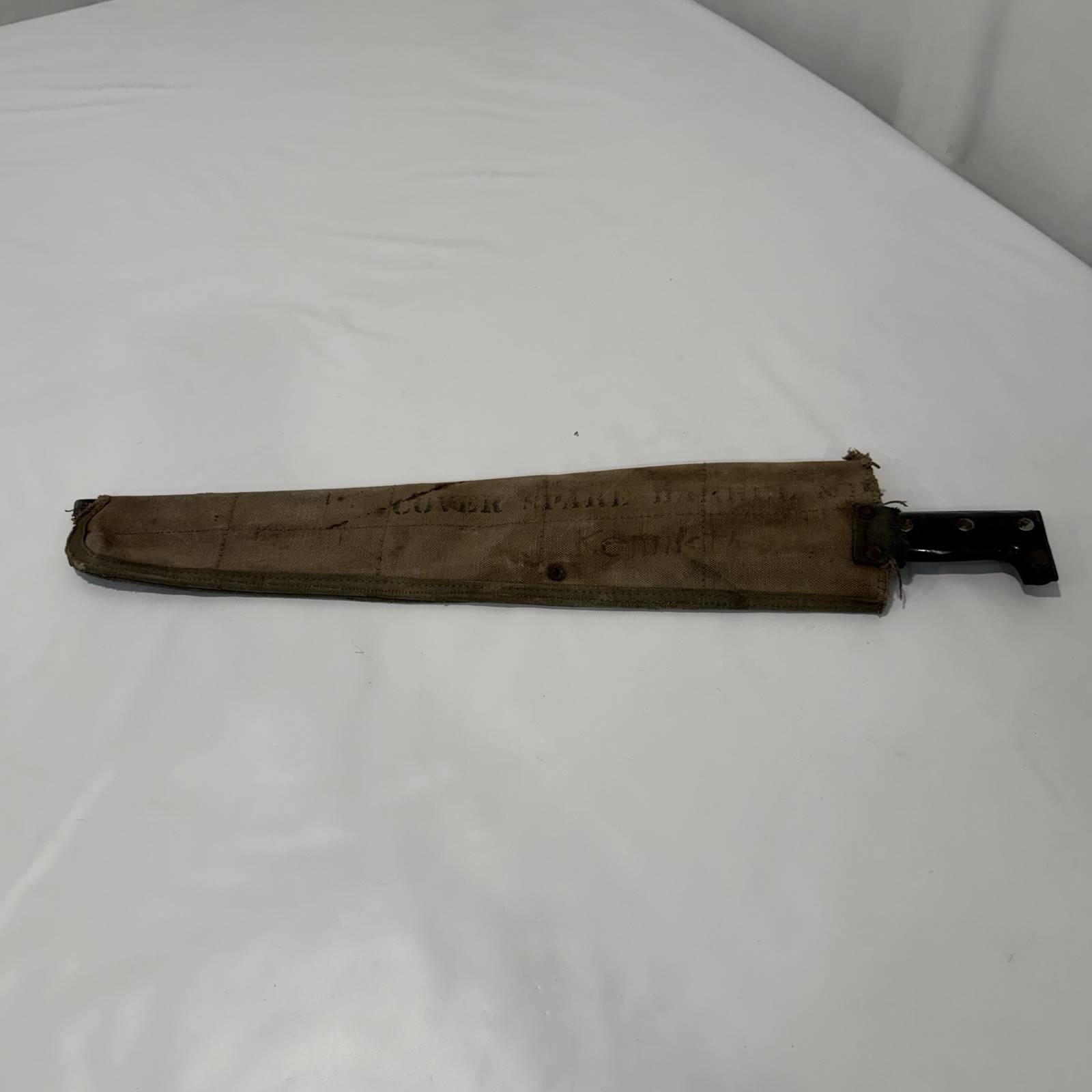 Vintage US Machete with Sheath, "Midwest Japan" 23 Inches - 18” Blade