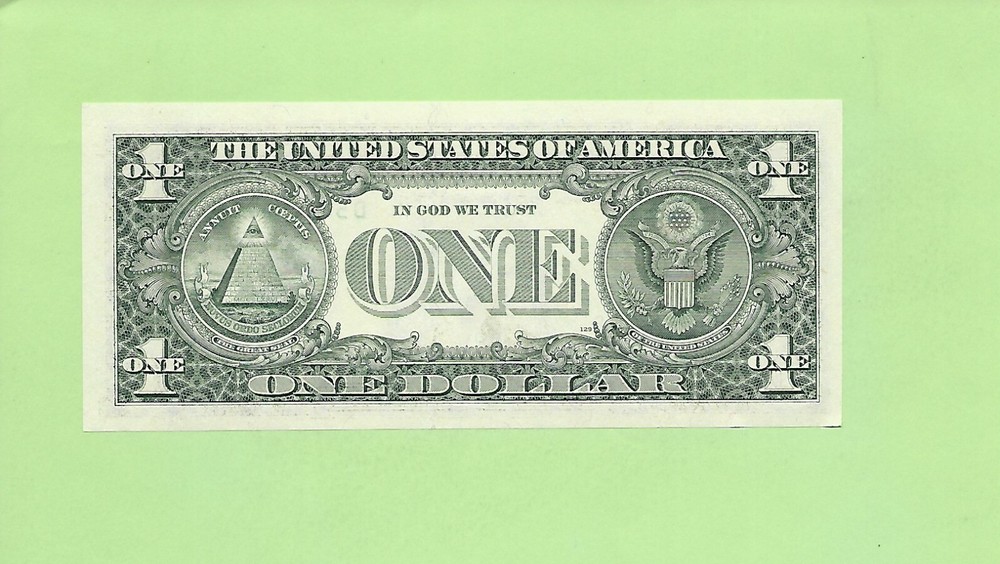 2001 ..UNCIRC $1 D 5421 7075 B .... 2001 $1 D-B NICE NOTE FRN