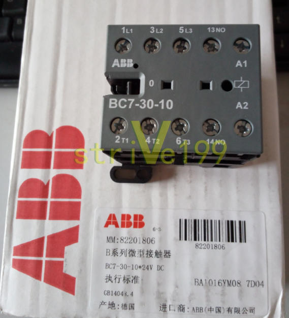 1PC ABB BC7-30-10 24V Contactor New