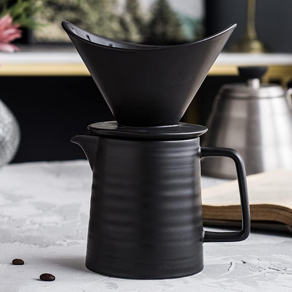 Drip coffee maker, ceramic coffee filter cup 17 oz / 500 ml,