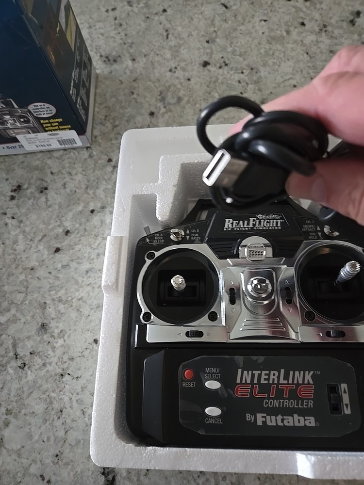 G4 Great Planes RealFlight RC Flight Simulator InterLink Elite Control by Futaba