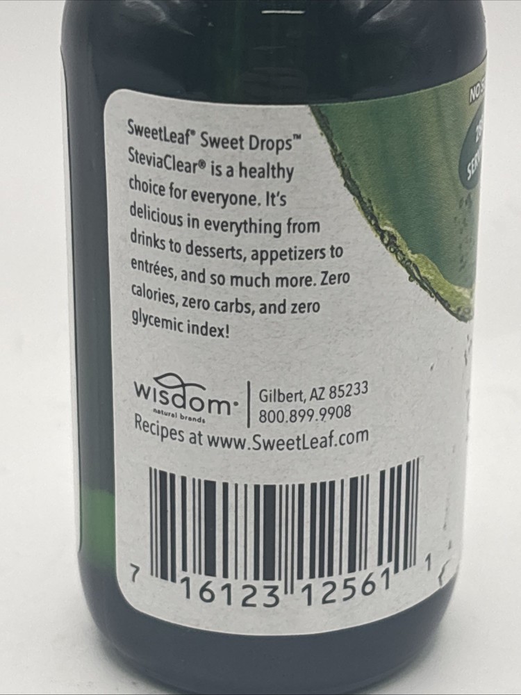 SweetLeaf SteviaClear ORIGINAL , 2 OZ By Sweetleaf Stevia