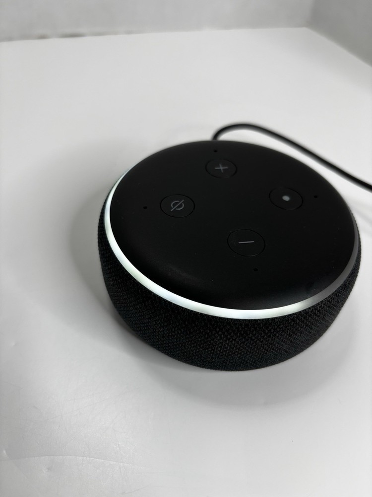 Amazon Alexa Echo Dot 3rd Generation D9N29T Smart Speaker Charcoal Tested Works