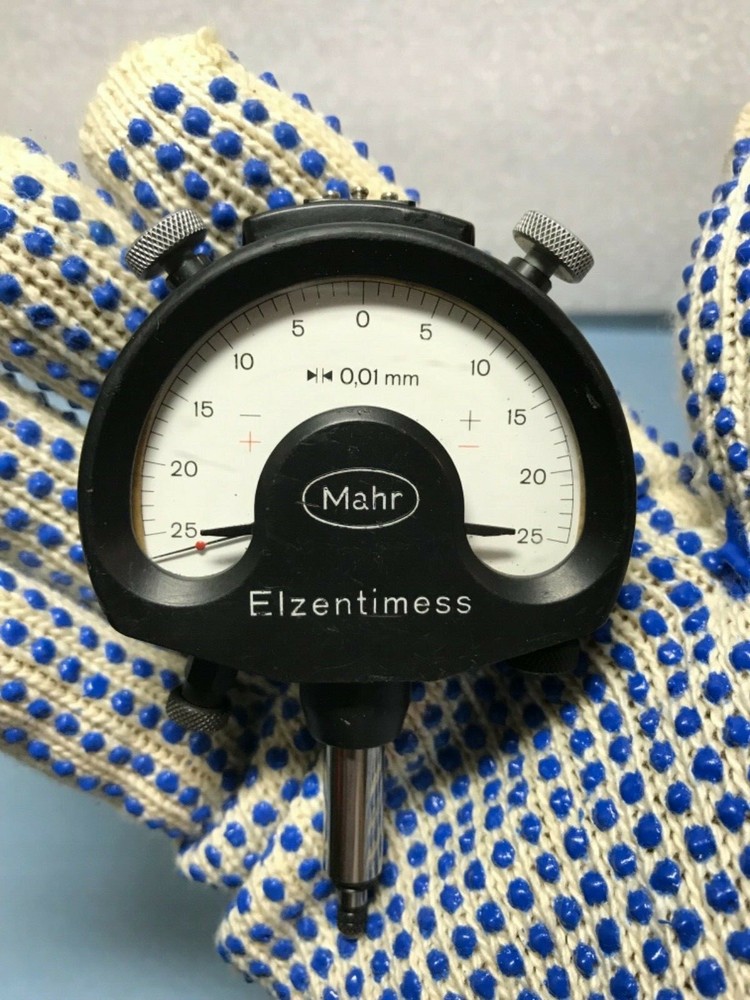 Mahr Elzentimess Electro Mechanical Dial Indicator 0.01mm Resolution