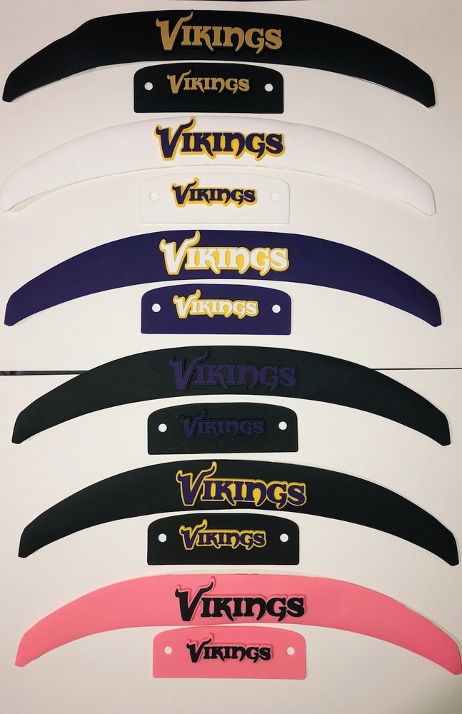 Vikings Full Size Speed Helmet 3D Bumpers