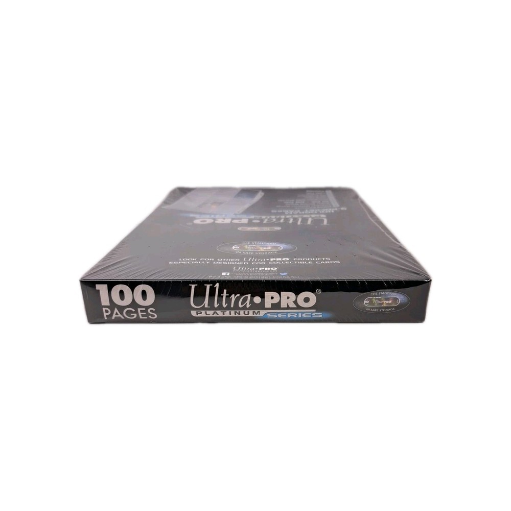 Ultra PRO Pocket Platinum Card Storage Page Sheets