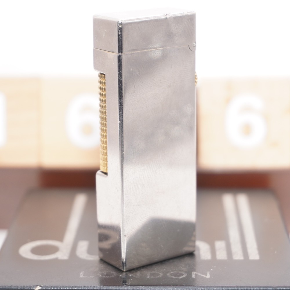 Dunhill Lighter Palladium Plate _Ultrasonically Cleaned_Working