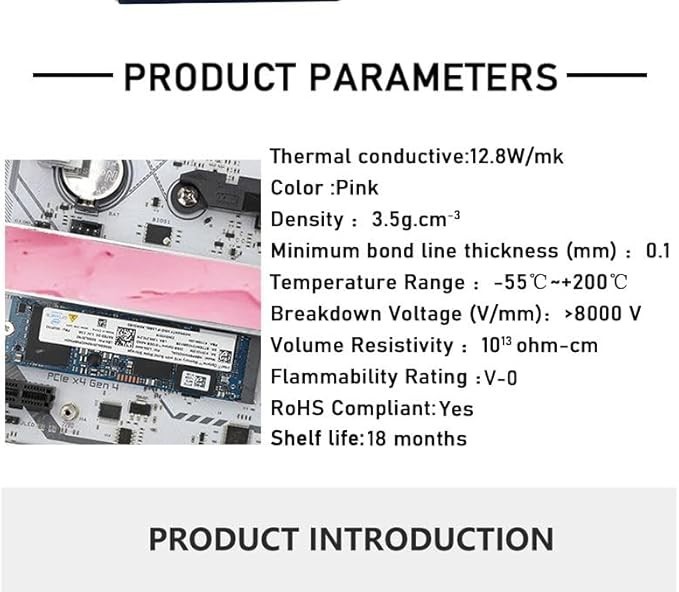 12.8w/mk Thermal Putty for VGA GPU IC Processor Rapid Cooling Pad 10g