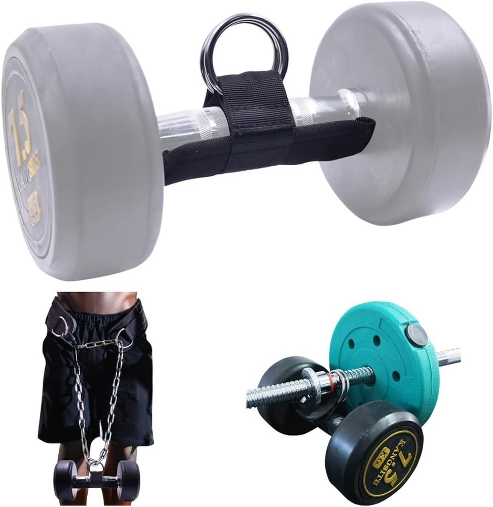 Loading Dumbbells Strap Dip Belt Squat Pull-up,Load Dumbbells Kettlebells on