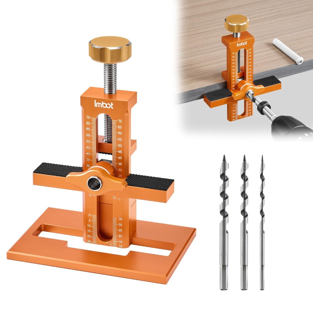 3In1 Adjustable Cabinet Door Mounting Jig Installation Positioning Tool