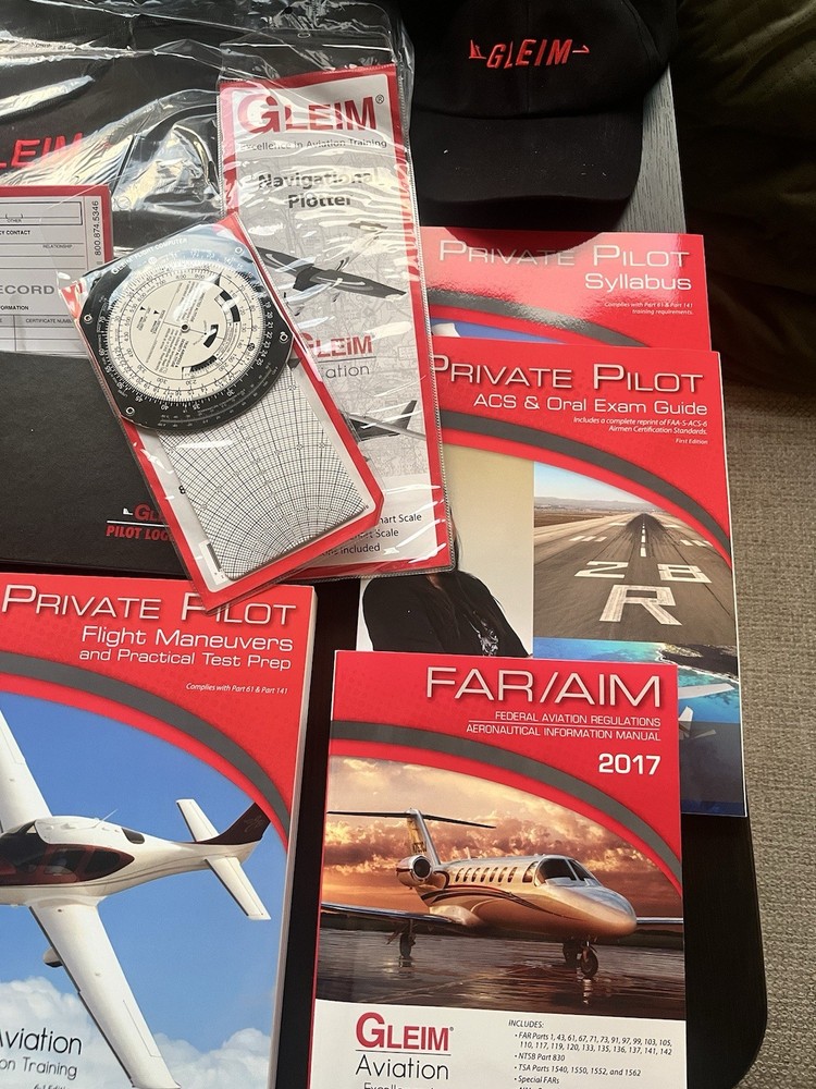 GLEIM Aviation pilot Training Kit 2017 Edition Course Materials