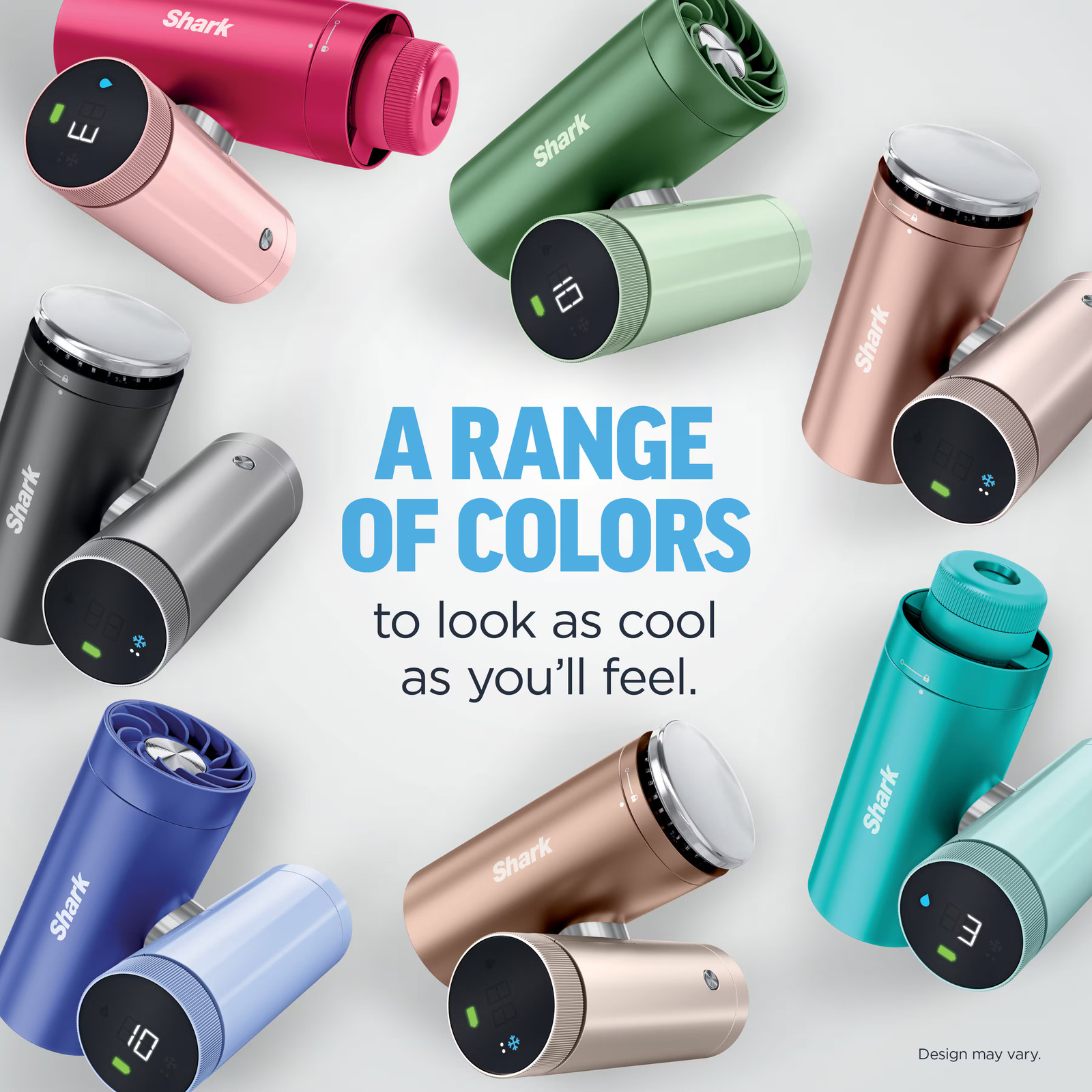 Shark - ChillPill 3-in-1 Personal Cooling System with Fan, InstaChill Cooling...