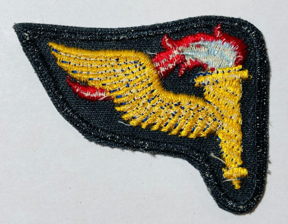 US Army Pathfinder Cloth Patch - Black Twill Cut Edge Type Military Insignia